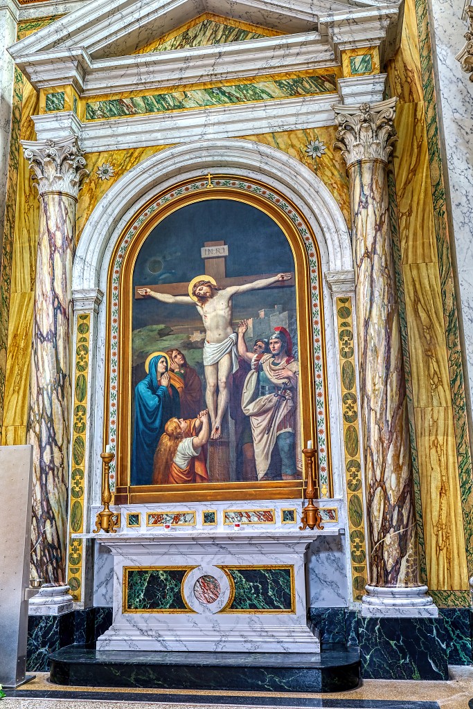 Basiliek Heiligen Agatha Barbara hdr rooms katholiek kerk Oudenbosch kerkfotografie religie religion bedevaart pelerinage kathedraal pelgrimage saint cathedrale cathedral basiliek basilique basilica
